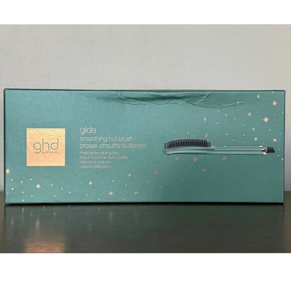 Limited Edition ghd Glide Smoothing Hot Brush–Ceramic Ionic Hair Straightening - Picture 4 of 8